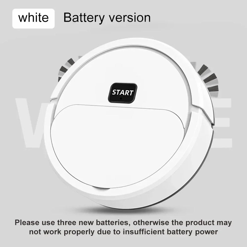 Varredor Robô 3 em 1 de varredura totalmente automático Varredor Aspirador de pó Esfregar o chão Mini aspirador de pó Uso doméstico Lazybones Intelligent