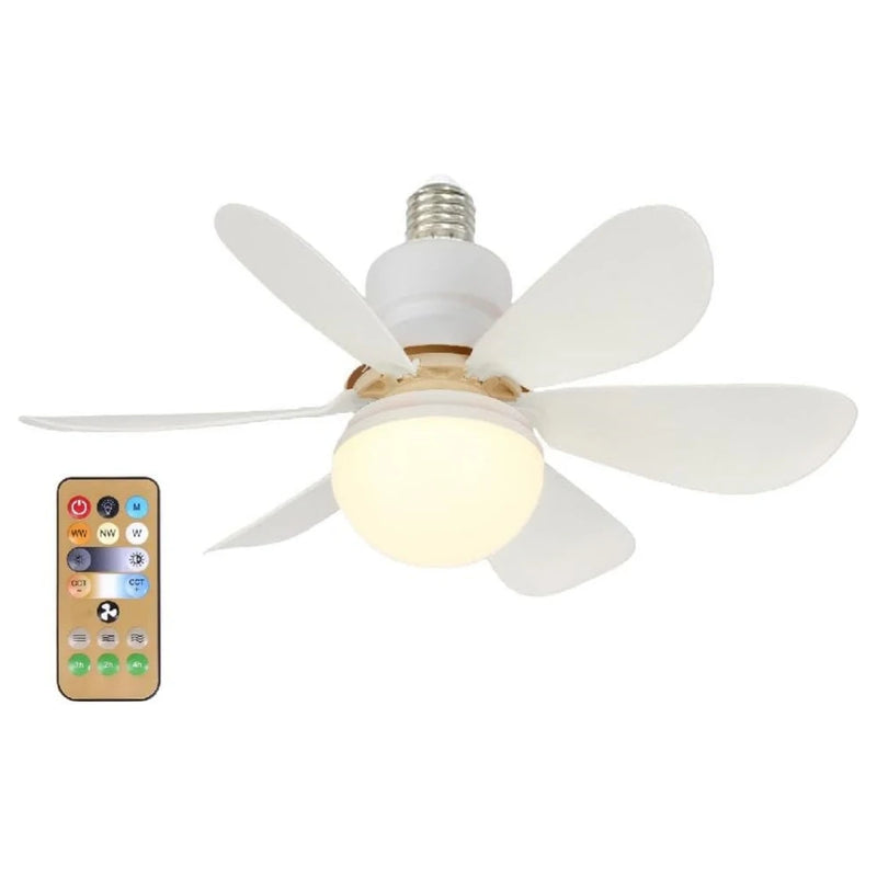 Ventilador minha fan de teto\lampa  LED 40W ultra forte light E27 85-265V