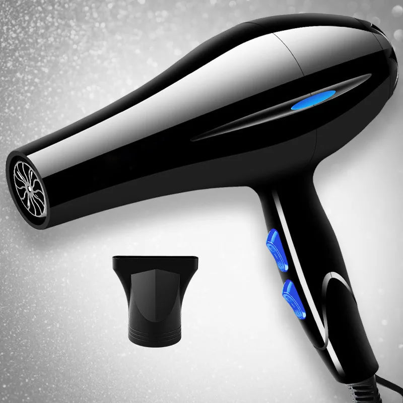 Secador de cabelo 2200W profissional potente secador de cabelo aquecimento rápido ajuste quente e frio secador de ar iônico com coleta de ar